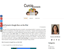 Tablet Screenshot of curcioconnects.com